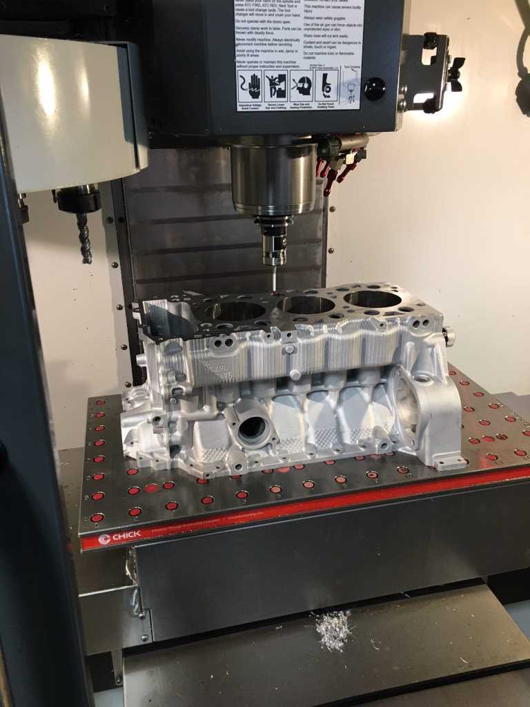 Reconditioned Alusil Porsche Engine Block Inspection